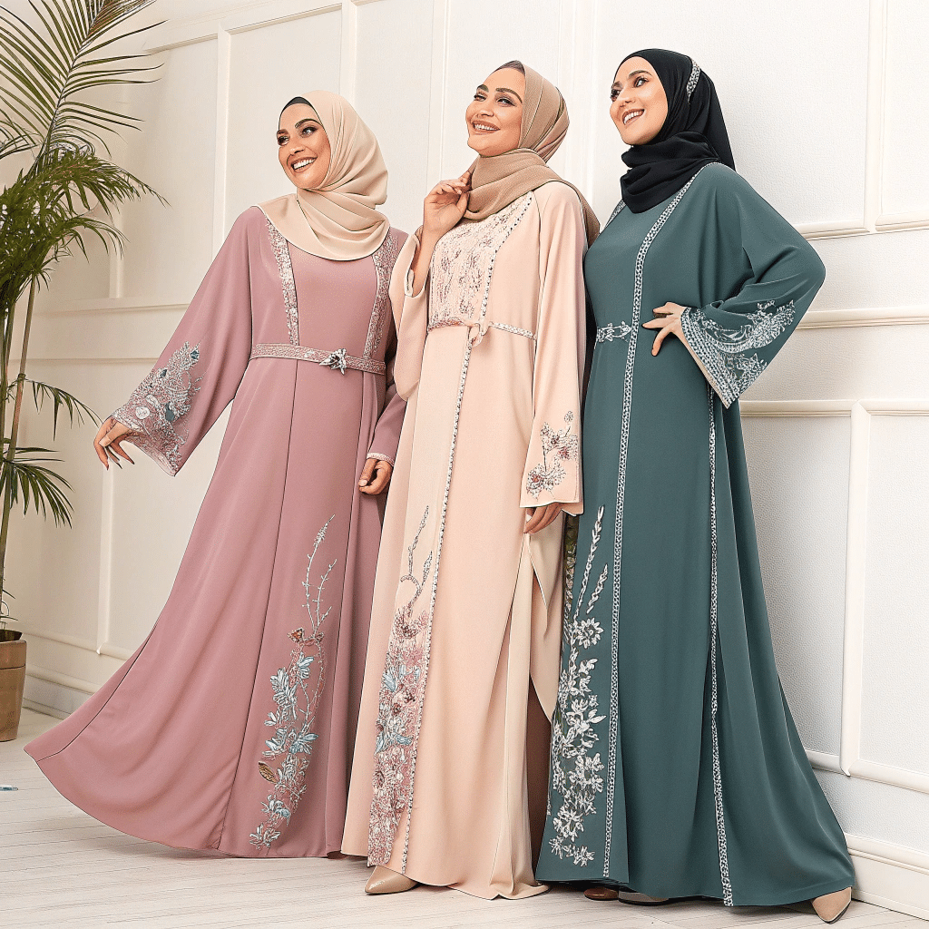 Matching Abayas for Sisters, Friends & Bridesmaids