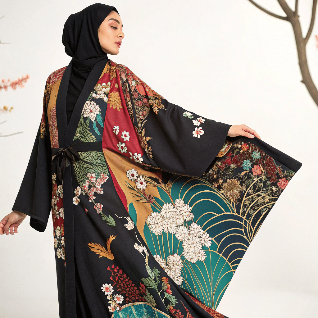 Kimono-Style Abaya