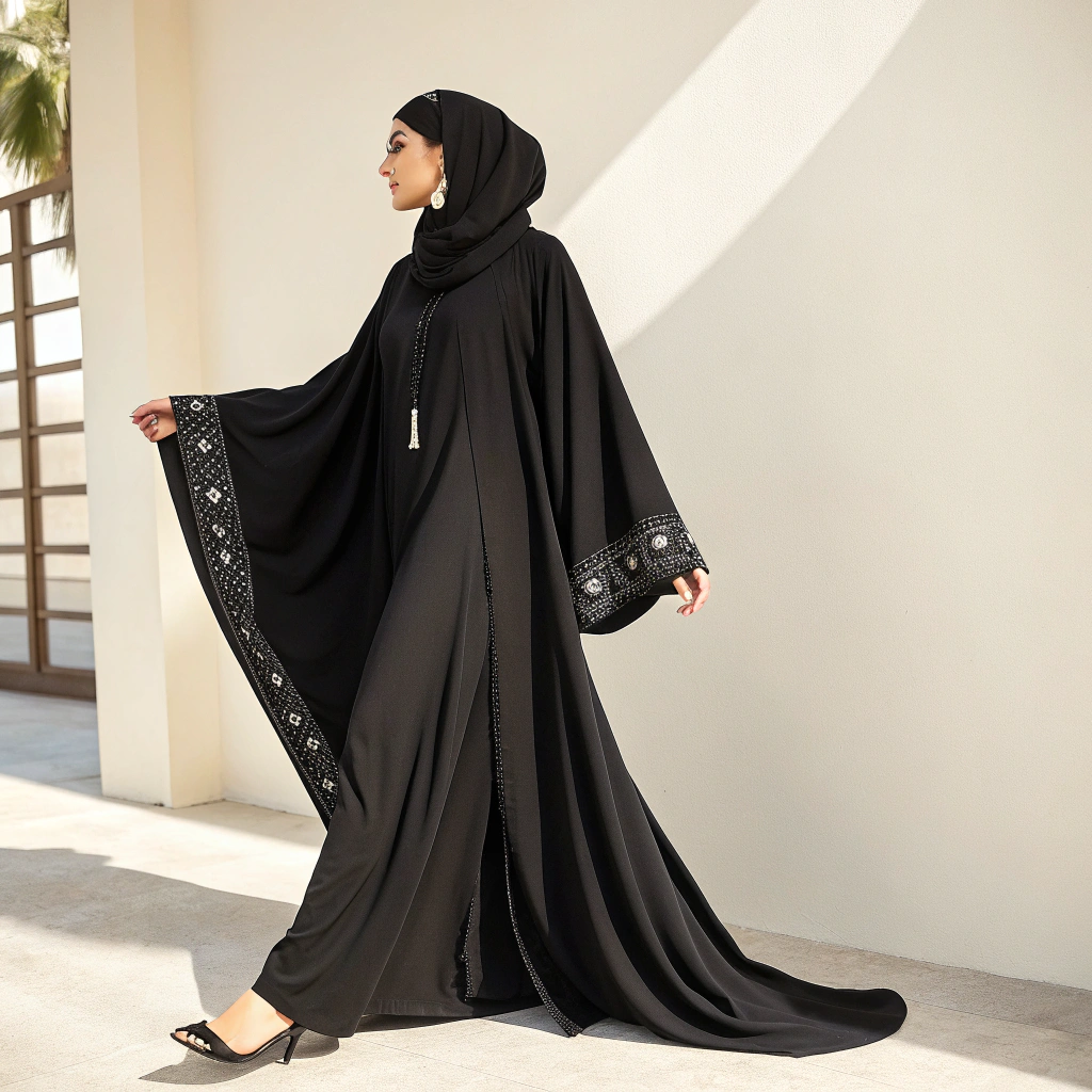 Simple Black Abaya