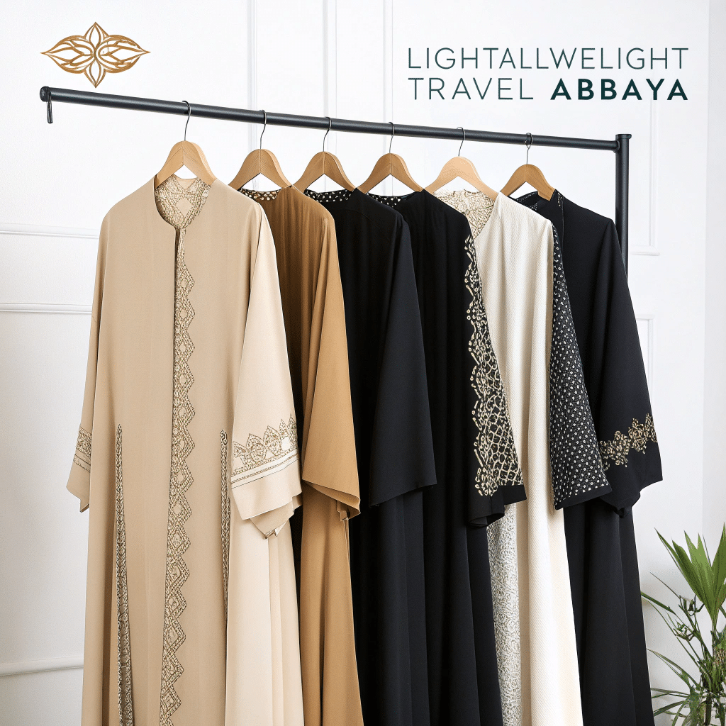 Lightweight & Travel-Friendly Abayas