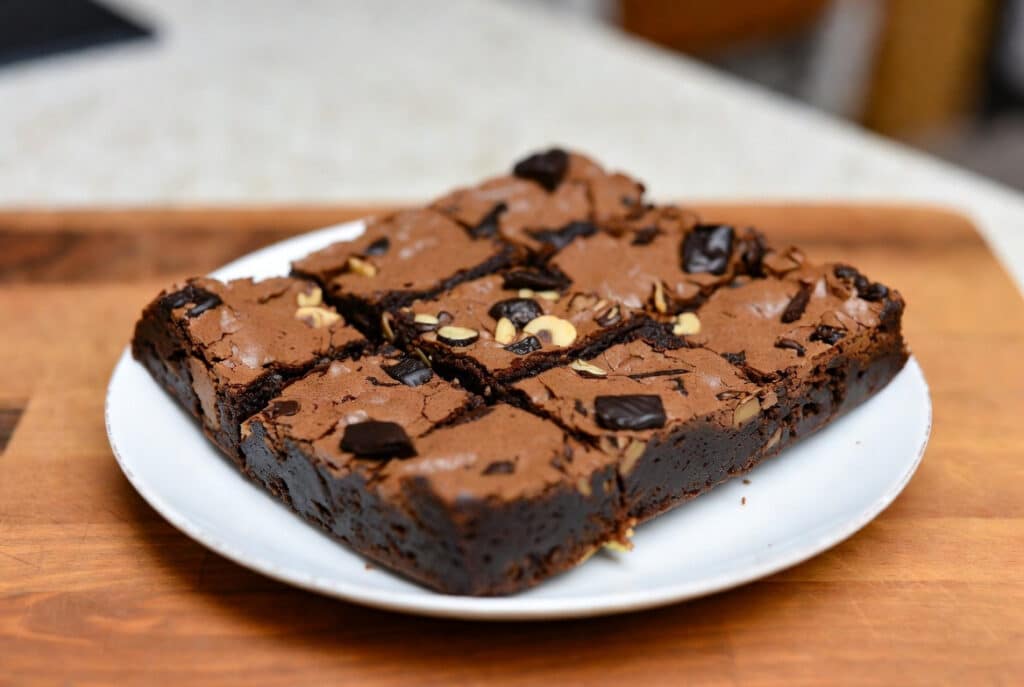 Fudgy Vegan Brownies