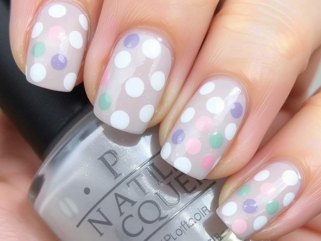 Polka Dot Nails